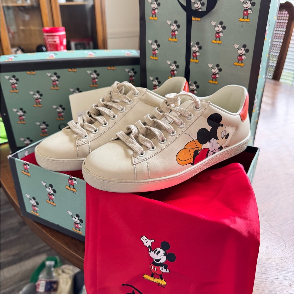 Limited Edition Disney X Gucci Ladies Shoes